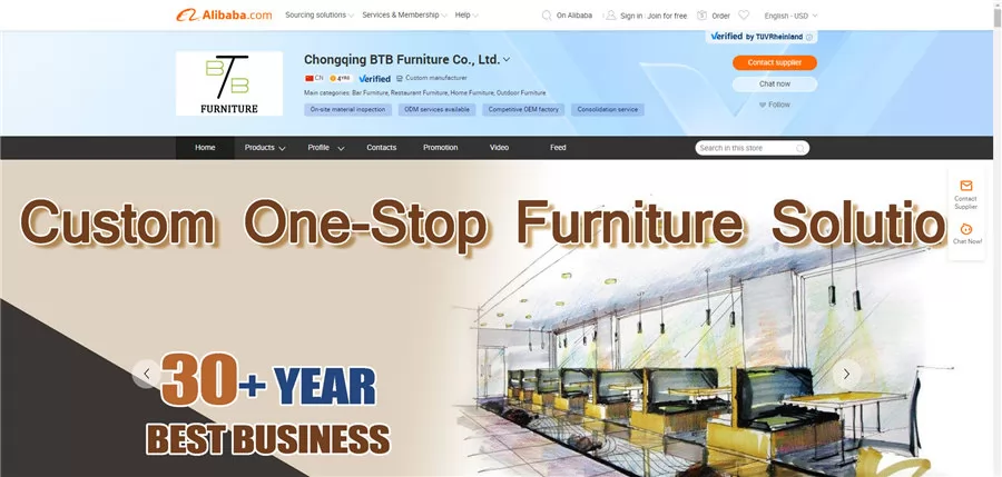 Chongqing BTB Furniture Co., Ltd.